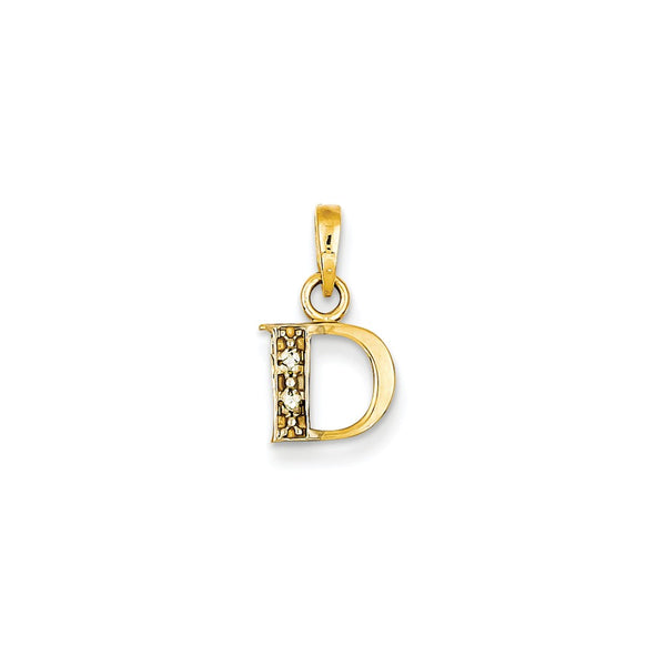 Solid,Polished,14K Yellow Gold & Rhodium,Diamond,Prong Set