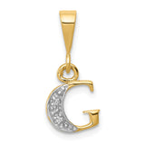 Solid,Polished,14K Yellow Gold & Rhodium,Diamond,Prong Set