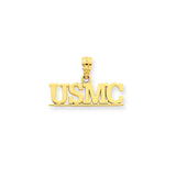 Pendants & Charms,Themed Charm,Gold,Yellow,14K,13 mm,20 mm,Each,Americana & Military,Under $100