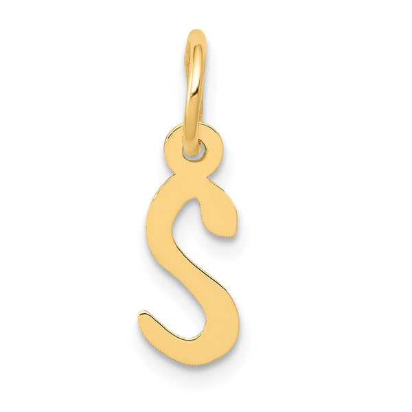 Solid,Polished,14K Yellow Gold,Laser-Cut