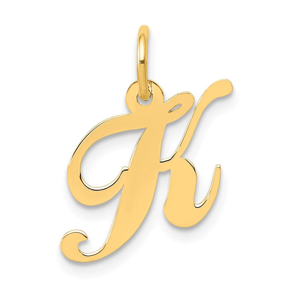 Solid,Polished,14K Yellow Gold,Laser-Cut