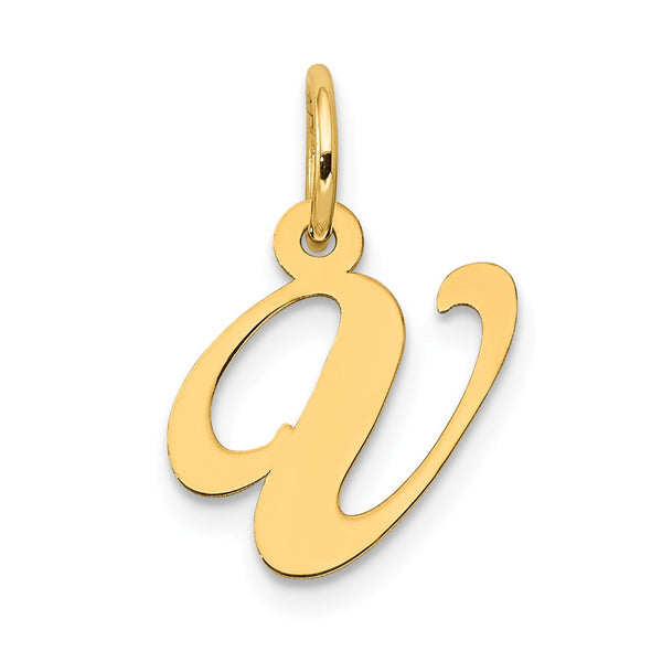Solid,Polished,14K Yellow Gold,Laser-Cut