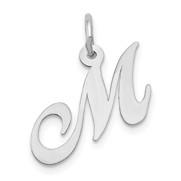 Solid,Polished,14K White Gold,Laser-Cut