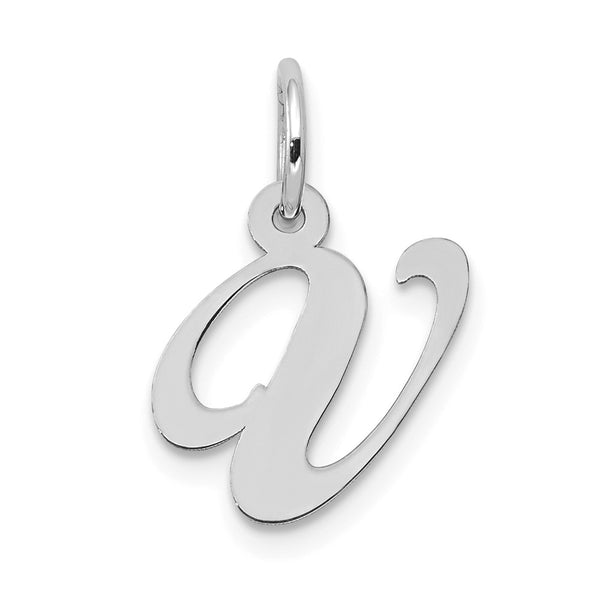 Solid,Polished,14K White Gold,Laser-Cut