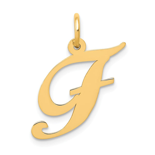 Solid,Polished,14K Yellow Gold,Laser-Cut