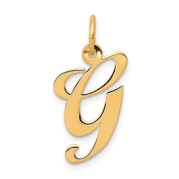 Solid,Polished,14K Yellow Gold,Laser-Cut