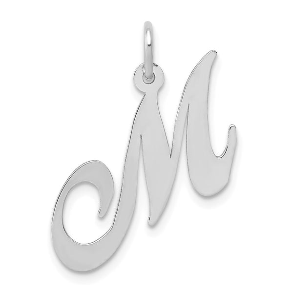 Solid,Polished,14K White Gold,Laser-Cut
