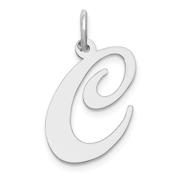 Solid,Polished,14K White Gold,Laser-Cut