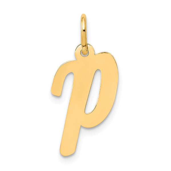 Solid,Polished,14K Yellow Gold,Laser-Cut