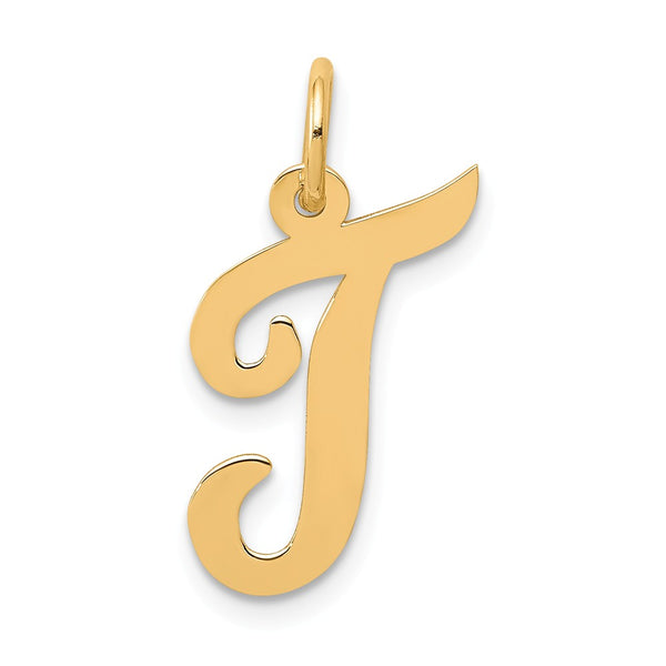 Solid,Polished,14K Yellow Gold,Laser-Cut