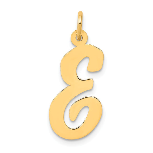 Solid,Polished,14K Yellow Gold,Laser-Cut