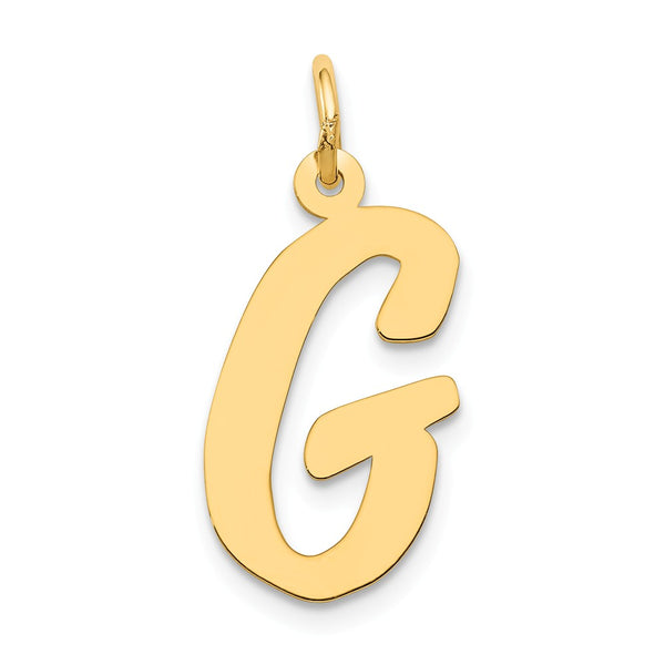 Solid,Polished,14K Yellow Gold,Laser-Cut