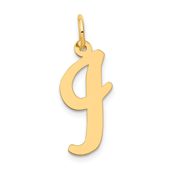Solid,Polished,14K Yellow Gold,Laser-Cut