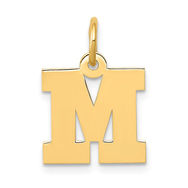 Solid,Polished,14K Yellow Gold,Laser-Cut