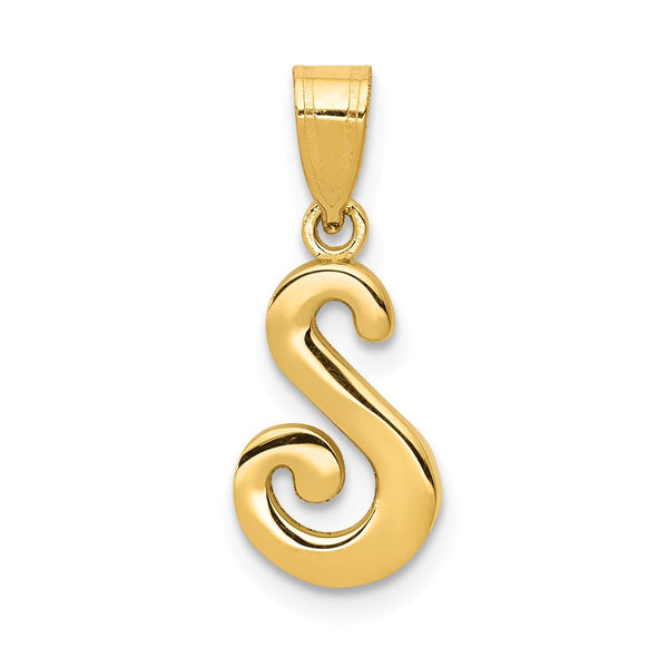 Solid,Polished,14K Yellow Gold,Flat Back,Polished Back