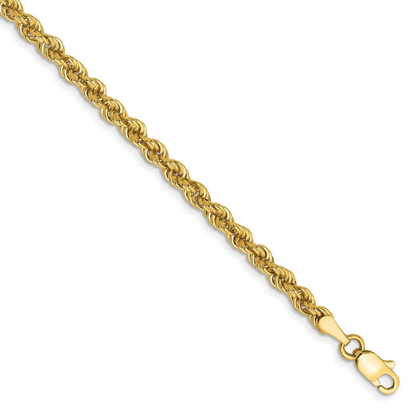 Solid,14K Yellow Gold,Lobster Clasp