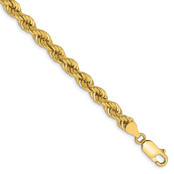 Solid,14K Yellow Gold,Lobster Clasp