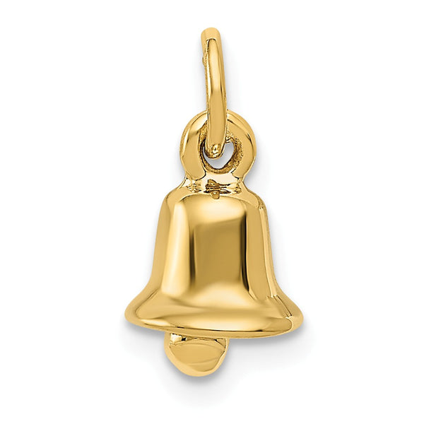 Polished,3-D,14K Yellow Gold,Moveable