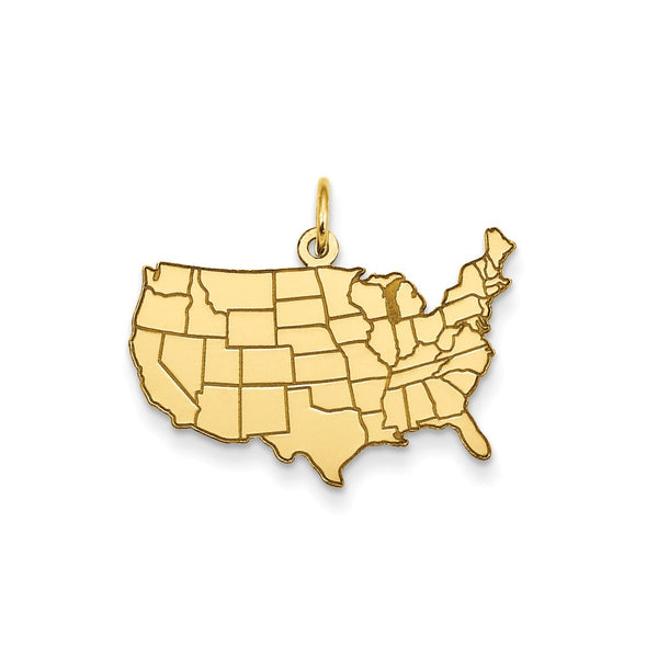 Pendants & Charms,Themed Charm,Gold,Yellow,14K,22 mm,25 mm,Each,Americana & Military,Between $200-$400