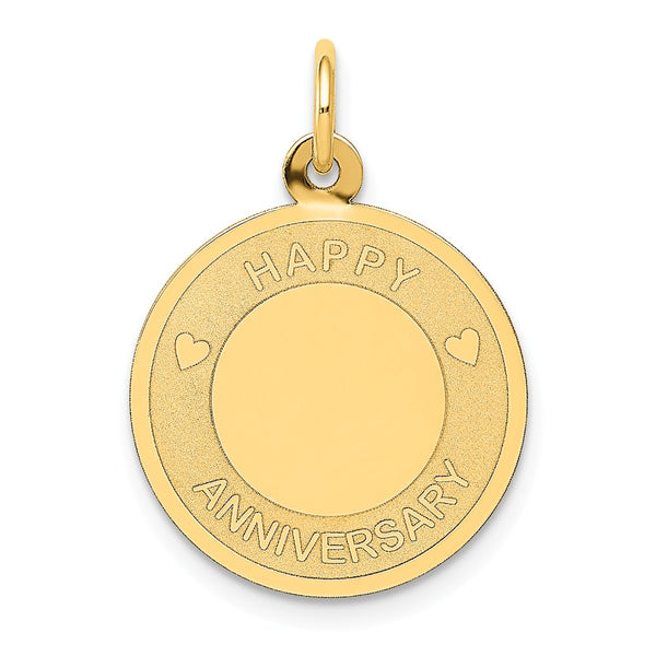 Polished,14K Yellow Gold,Stamped,Engravable