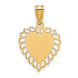 Casted,Satin,14K Yellow Gold,Engravable (Front Only)