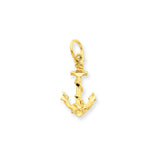 Pendants & Charms,Themed Charm,Gold,Yellow,14K,22 mm,10 mm,Each,Nautical,Under $100
