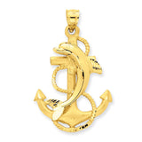 Pendants & Charms,Themed Charm,Gold,Yellow,14K,42 mm,27 mm,Each,Nautical,Between $400-$600