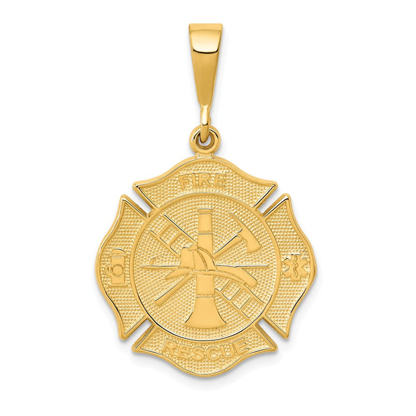 Solid,Casted,Polished,Satin,14K Yellow Gold,Not Engraveable,Textured Back