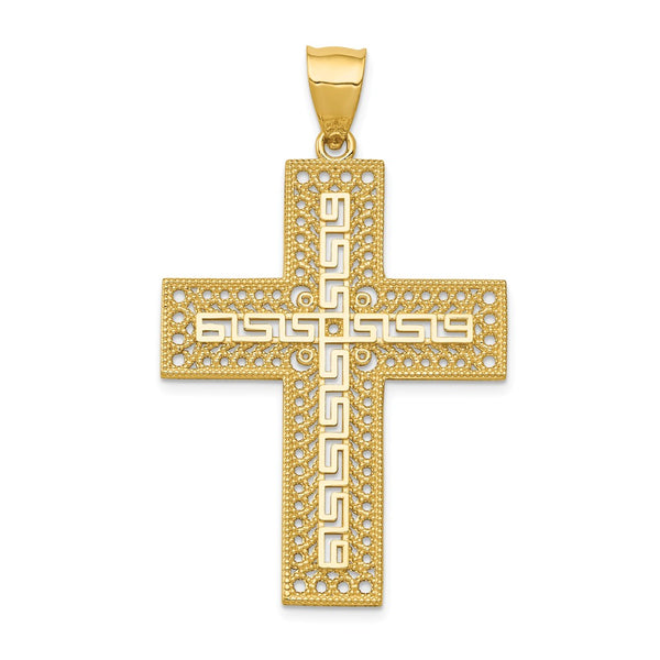 Casted,Diamond Cut,Polished,Satin,14K Yellow Gold,Open Back,Filigree