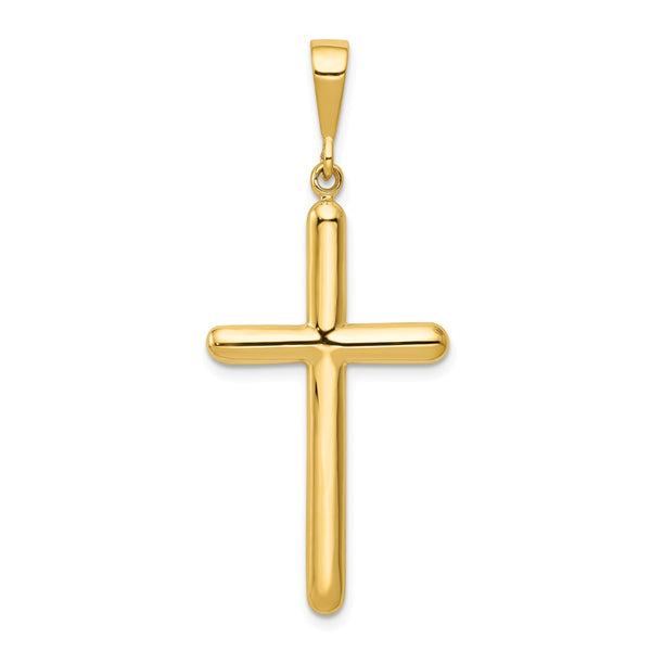 Solid,Polished,14K Yellow Gold,Flat Back,Textured Back