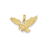 Pendants & Charms,Themed Charm,Gold,Yellow,14K,17 mm,26 mm,Each,Americana & Military,Between $100-$200