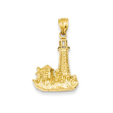 Pendants & Charms,Gold,Yellow,14K,28 mm,18 mm,Each,Nautical,Between $200-$400