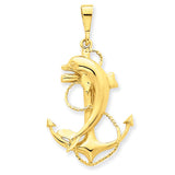 Pendants & Charms,Themed Charm,Gold,Yellow,14K,44 mm,23 mm,Each,Nautical,Between $400-$600