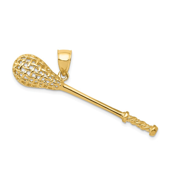 Casted,Polished,3-D,14K Yellow Gold