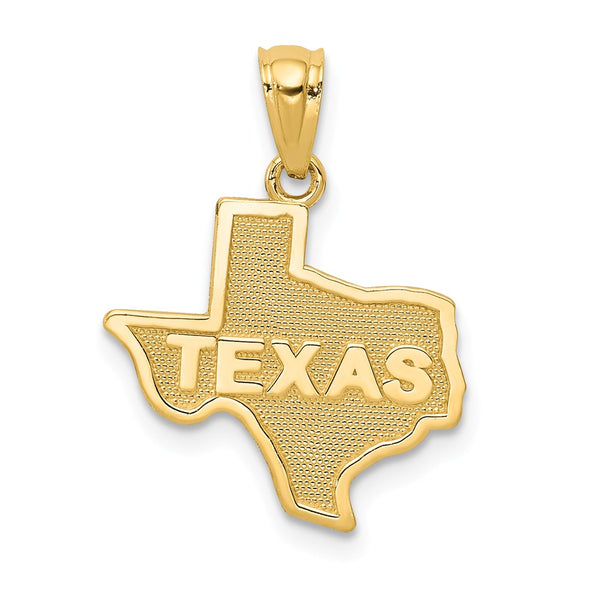 Polished,14K Yellow Gold,Textured,Textured Back,Flat