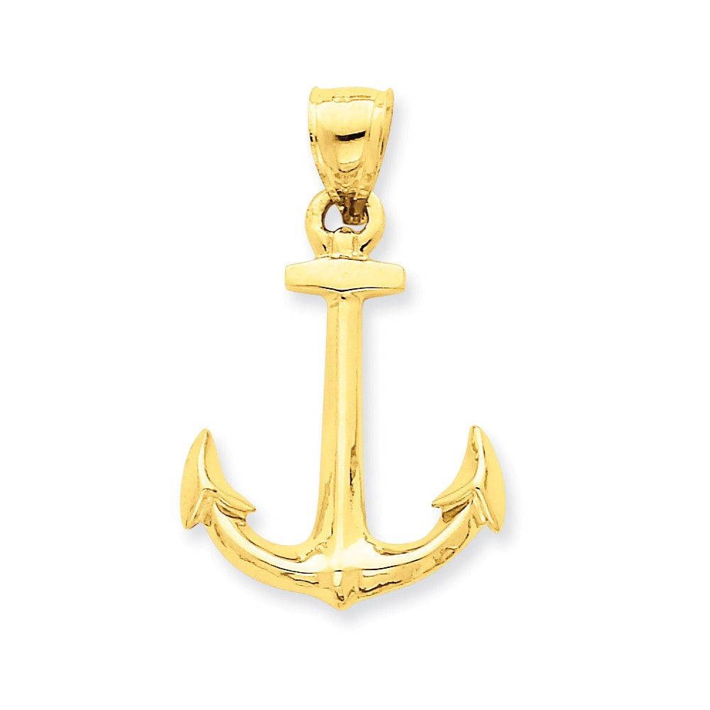 Pendants & Charms,Gold,Yellow,14K,34 mm,21 mm,Each,Nautical,Between $400-$600
