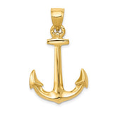 Pendants & Charms,Gold,Yellow,14K,34 mm,21 mm,Each,Nautical,Between $400-$600