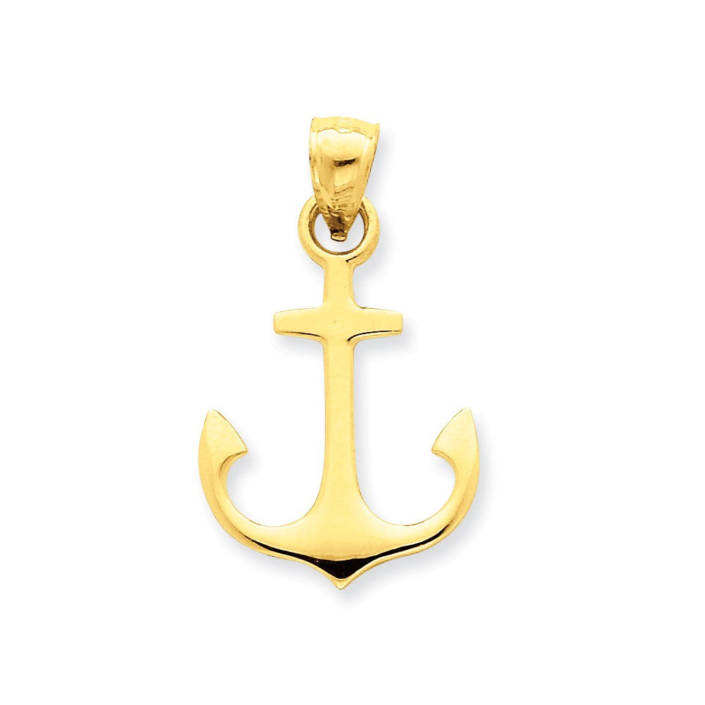 Pendants & Charms,Gold,Yellow,14K,31 mm,19 mm,Each,Nautical,Between $100-$200