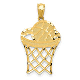 Polished,14K Yellow Gold,Textured,Textured Back