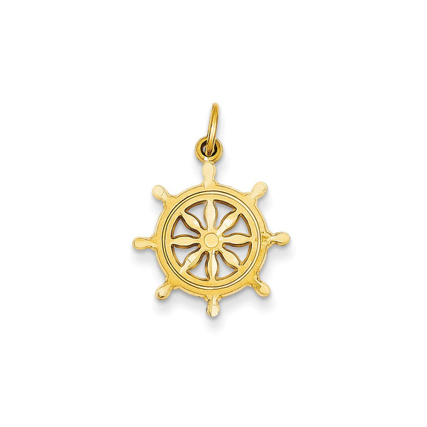 Pendants & Charms,Gold,Yellow,14K,24 mm,16 mm,Each,Nautical,Between $100-$200