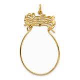 Solid,Casted,Diamond Cut,Satin,14K Yellow Gold
