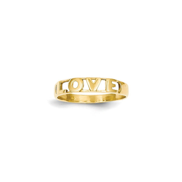 14K Two-Tone Gold Gold Polished Buckle Ring