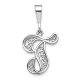 Solid,Casted,Polished,14K White Gold,Filigree