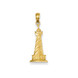 Pendants & Charms,Gold,Yellow,14K,28 mm,11 mm,Each,Nautical,Under $100