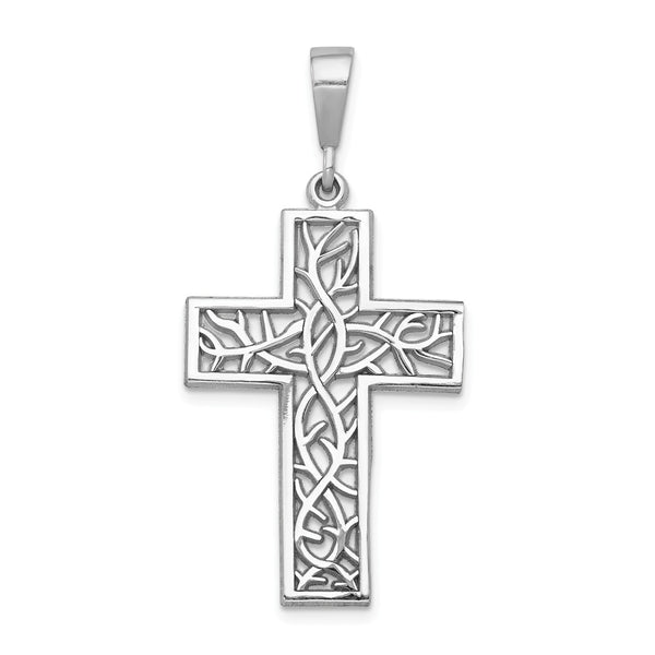 Solid,Casted,Diamond Cut,Polished,14K White Gold