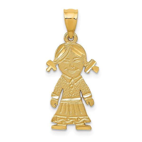 Diamond Cut,Satin,14K Yellow Gold,Stamped,Not Engraveable