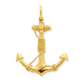 Pendants & Charms,Gold,Yellow,14K,51 mm,37 mm,Each,Nautical,Above $600