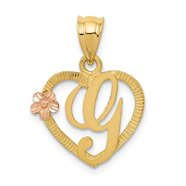 Solid,Casted,Diamond Cut,14K Two-Tone,Textured,Textured Back,Polished & Satin