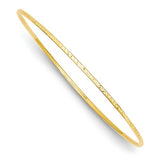Bracelets,Bangle,Gold,Yellow,14K,1.5 mm,Polished,1.5 mm,Semi-Solid,Diamond-cut,Above $600