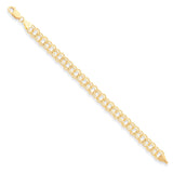 Solid,Polished,14K Yellow Gold,Lobster Clasp